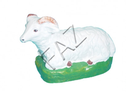 Design Lamm liegend Figur Garten Statue Skulptur Figuren Skulpturen Deko Neu